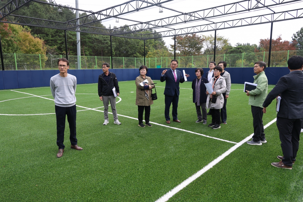 창녕스포츠파크 확대 조성 사업 현장확인 활동 이미지(6)