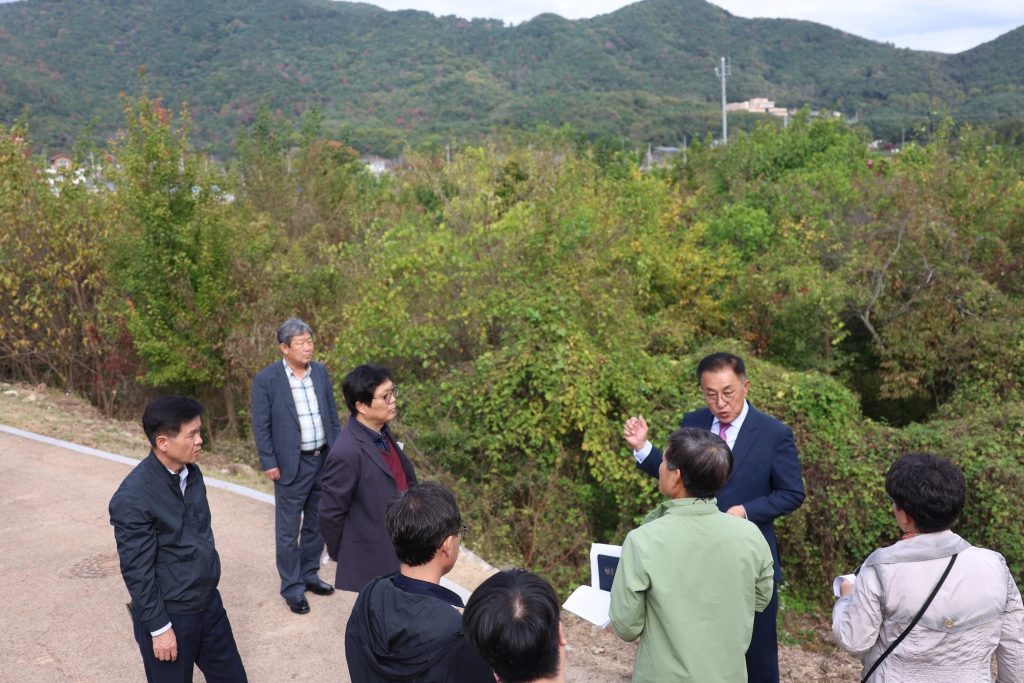 창녕스포츠파크 확대 조성 사업 현장확인 활동 이미지(10)