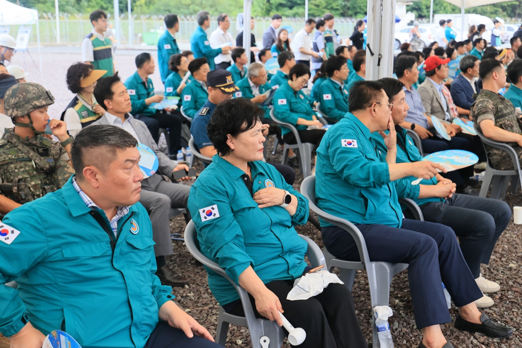 2024년 을지연습 도 단위 실제훈련 참관 및 근무자 격려 이미지(5)