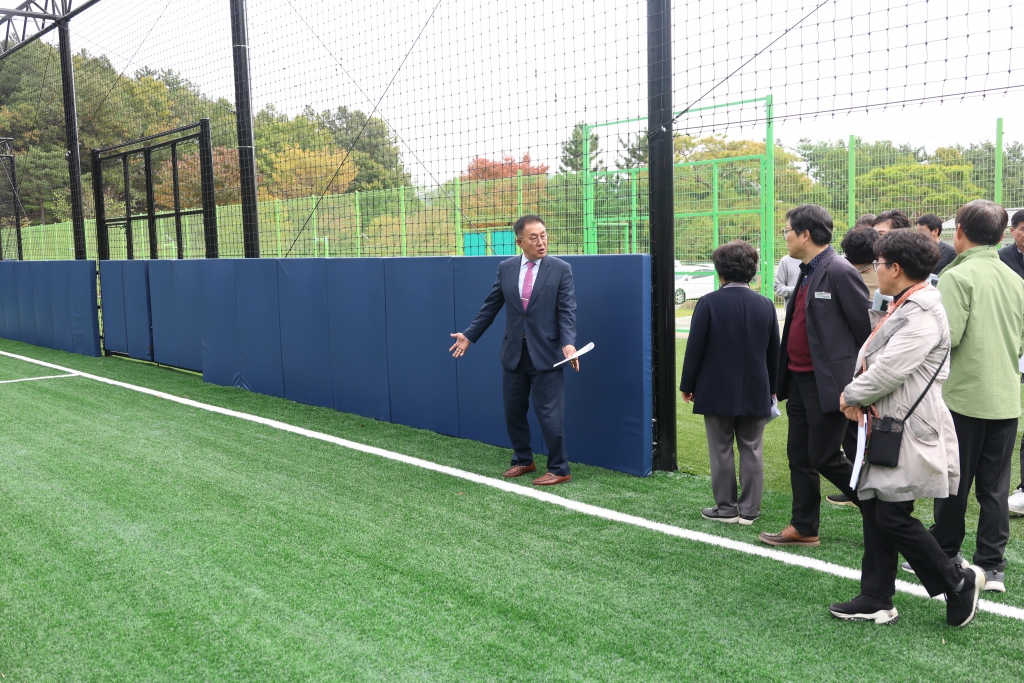 창녕스포츠파크 확대 조성 사업 현장확인 활동 이미지(1)