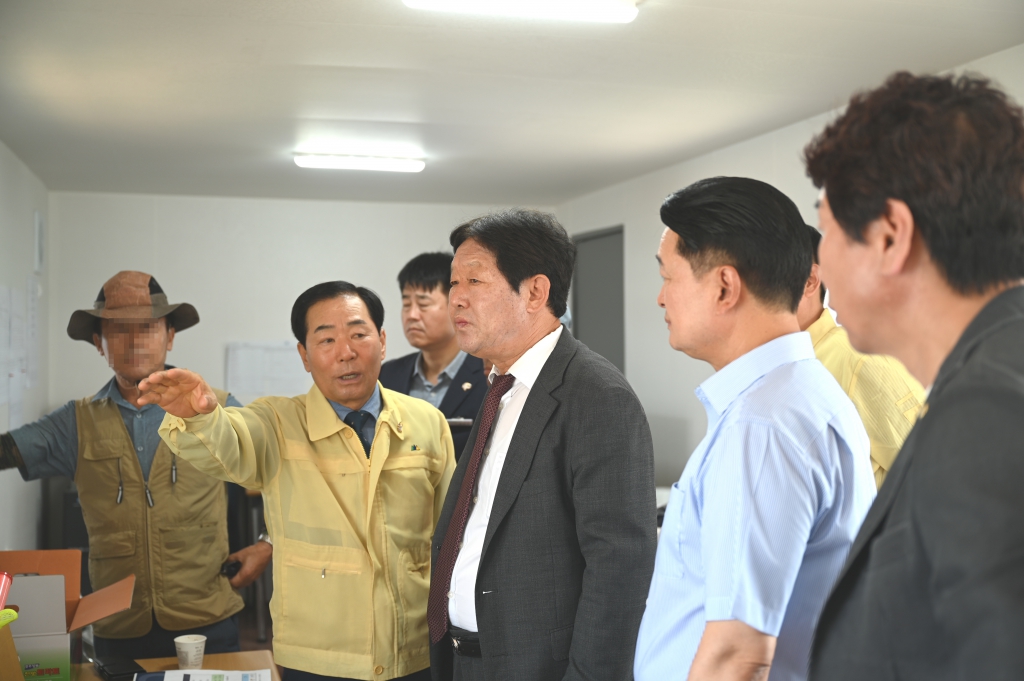 대합파크골프장 조성사업 현장방문 이미지(4)