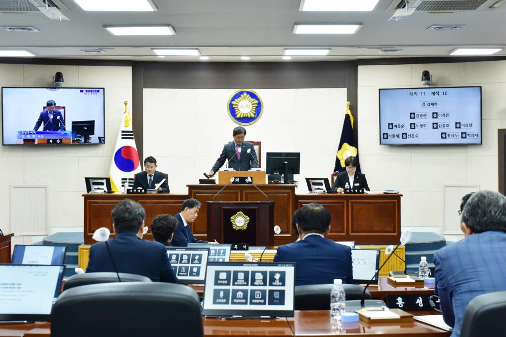제307회 창녕군의회 임시회 이미지(1)