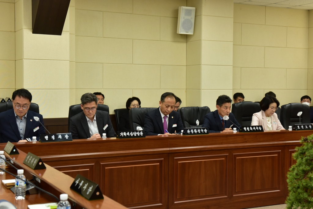 창녕군의회 간담회 이미지(4)