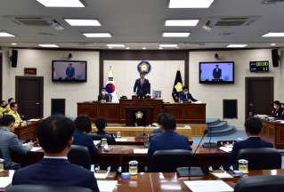 제274회 창녕군의회 임시회 제1차 본회의 개회 대표이미지