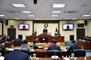 제257회 창녕군의회 임시회 개회 대표이미지