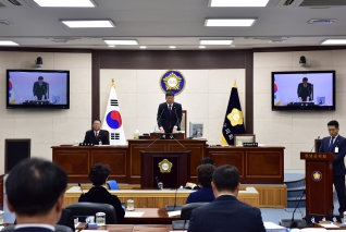 제269회 창녕군의회 제2차 정례회 제1차 본회의 개회 대표이미지
