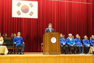 제58회 경남도민체전 선수단 결단식 ,결과보고 참석 및 격려 대표이미지